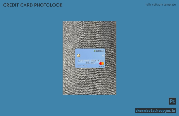 Albania Credins Bank Mastercard Photolook Beispielvorschau